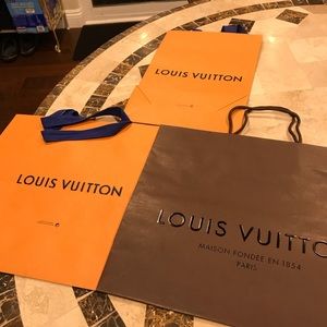 Genuine designer shopping bags